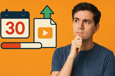 Lo que aprendí subiendo un vídeo diario por 30 días